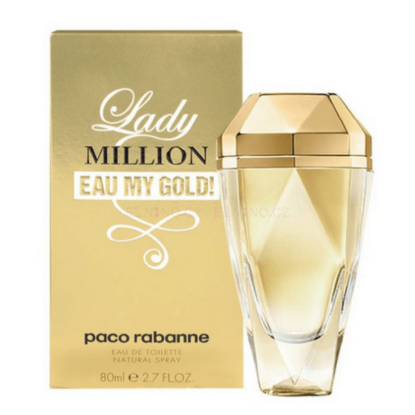 Profumo da Donna Paco Rabanne Lady Million Eau My Gold Eau de Toilette confezione da 80ML