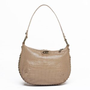 JUST CAVALLI - handbag leather crocodile effect