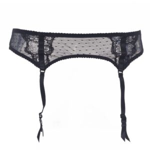 Yamamay IAMNAOMICAMPBELL limited edition reggicalze pizzo nero