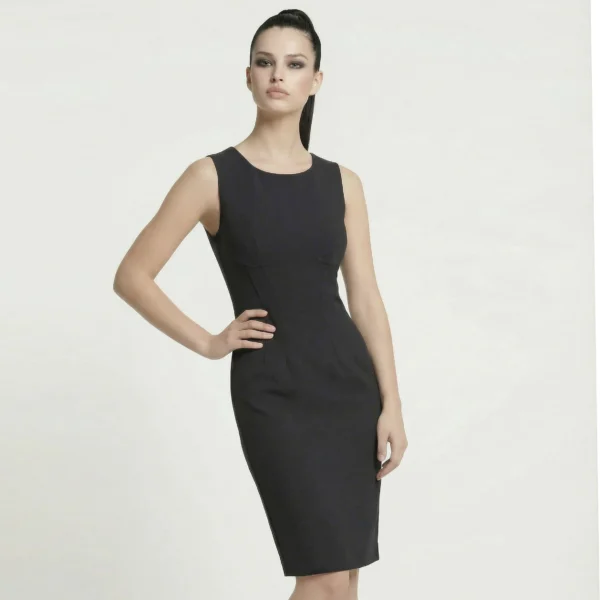 abito-tubino-guess-by-marciano-nero-corsetto-ferretto-m frontale