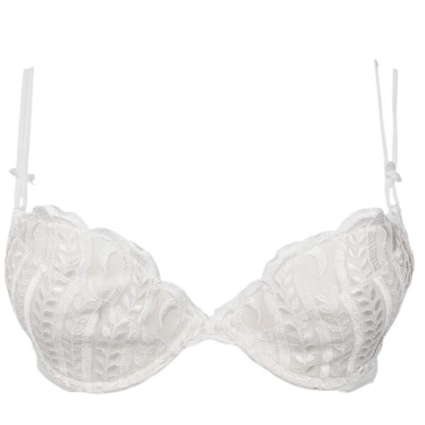 Reggiseno Valery panna in pizzo floreale