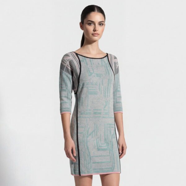 abito donna fantasia geometrica see by chloe frontale