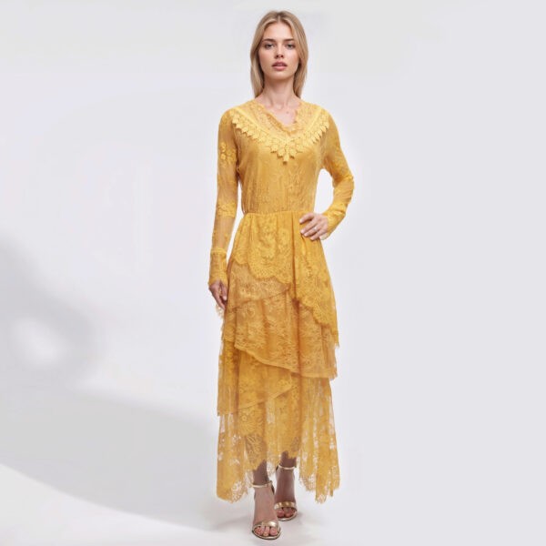 abito-lungo-soAllure-pizzo-giallo-44-l-fronte