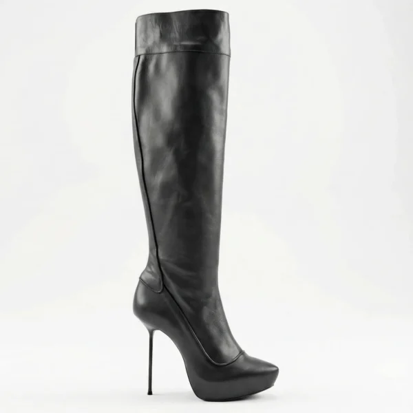 LE ROSSE ITALIA – Stivali in Pelle Nera