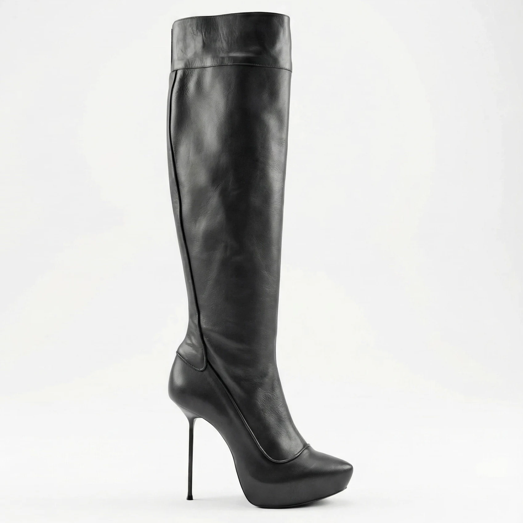 LE ROSSE ITALIA – Stivali in Pelle Nera